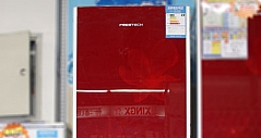 性价比不错 新飞简洁红色两门冰箱热销