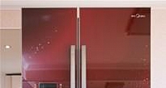 美的凡帝罗璀璨红对开门冰箱 品味优雅生活