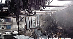 泸州：洗衣机起火 房内物品“化为乌有”