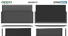 OPPO升降屏智能电视新设计专利曝光