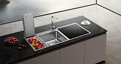 全新一代洗碗技术高能气泡洗 方太三合一水槽洗碗机E6